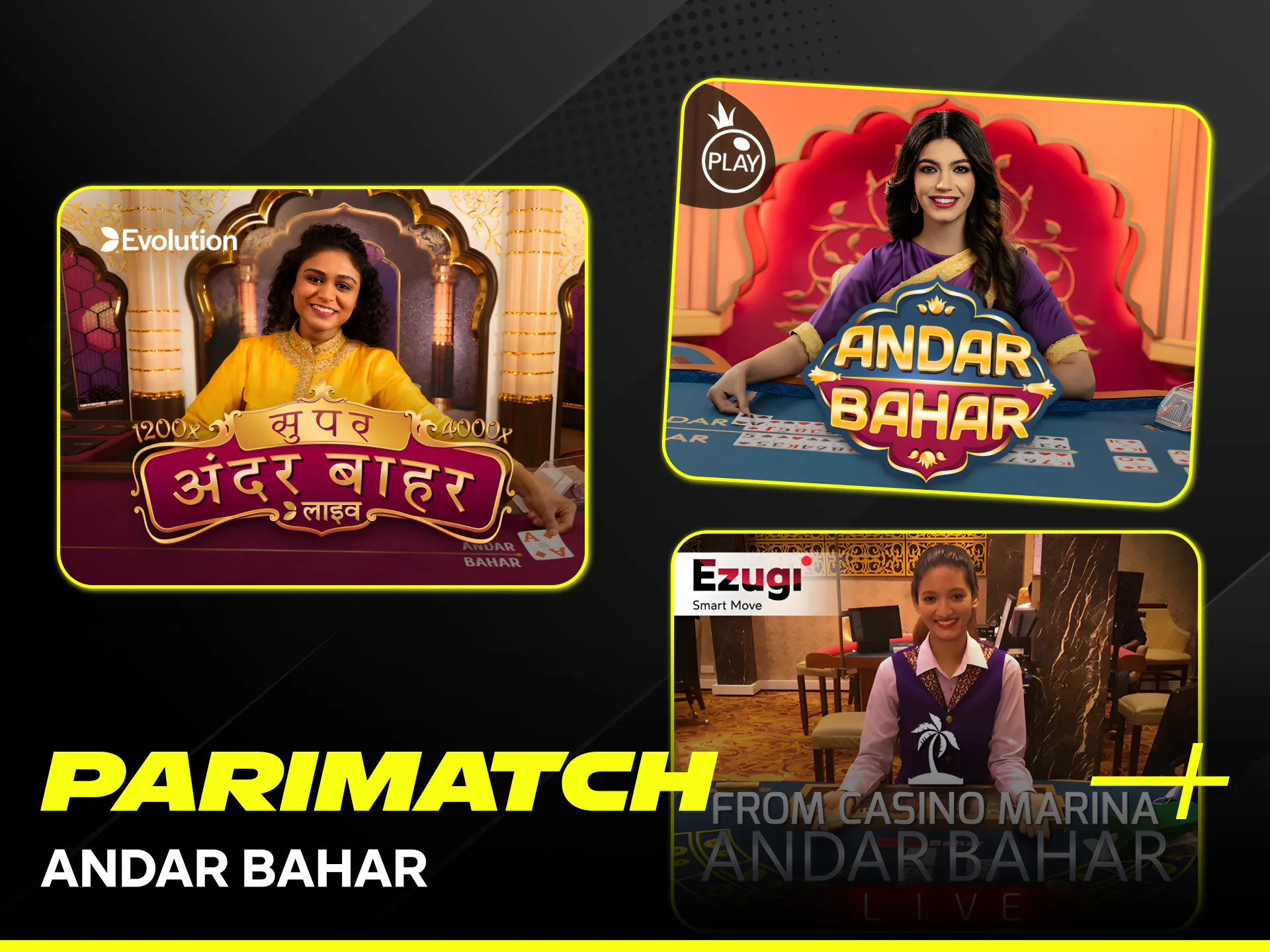 Bet on the popular Indian game Andar Bahar at Parimatch.
