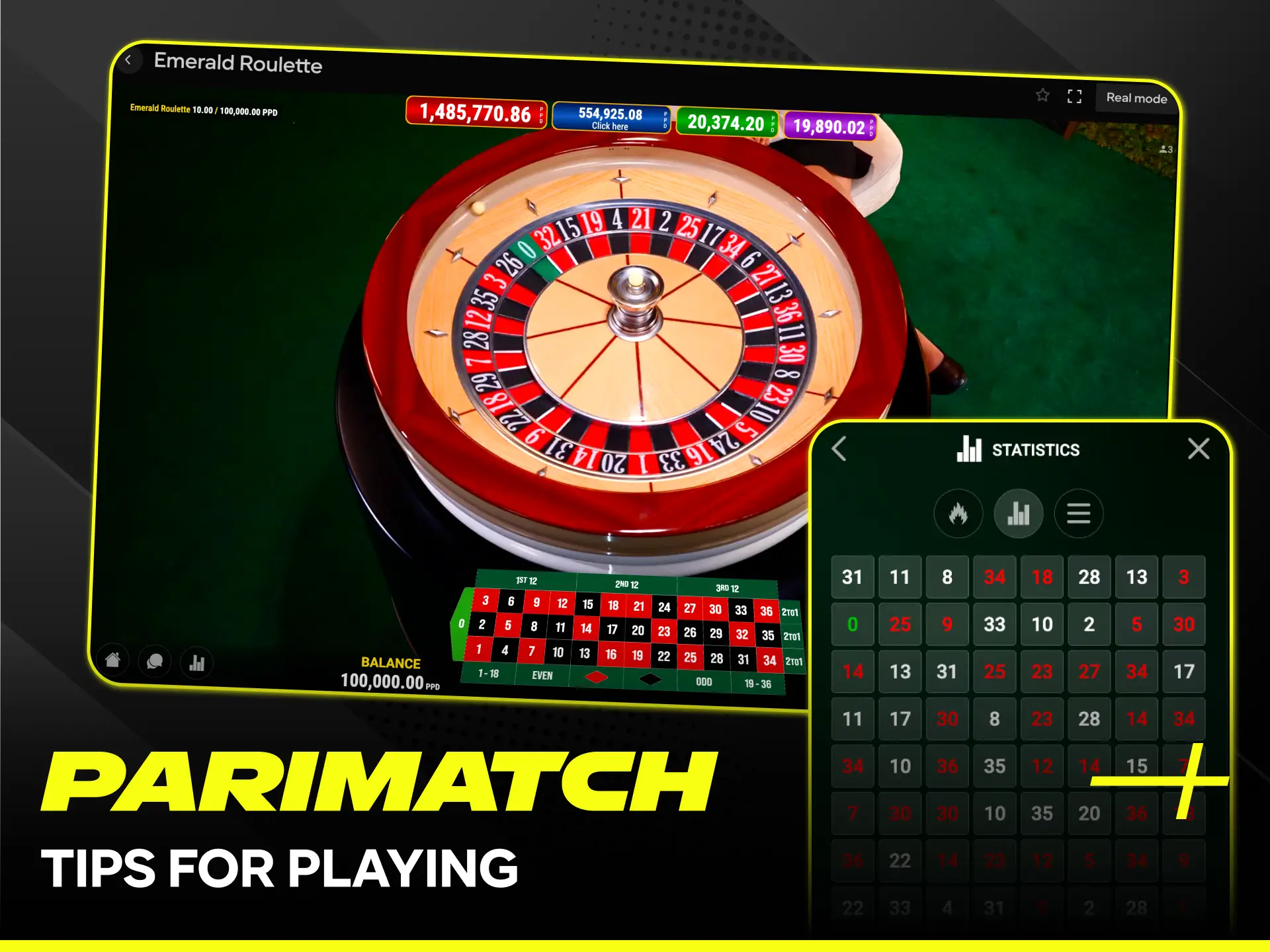 Follow these expert tips for playing live dealer games at Parimatch.