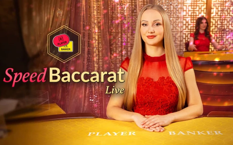 Try high-speed action with Speed Baccarat by Evolution at Parimatch live casino.
